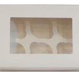 Caja para seis cupcakes