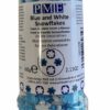 sprinkles copos de nieve blanco y azul