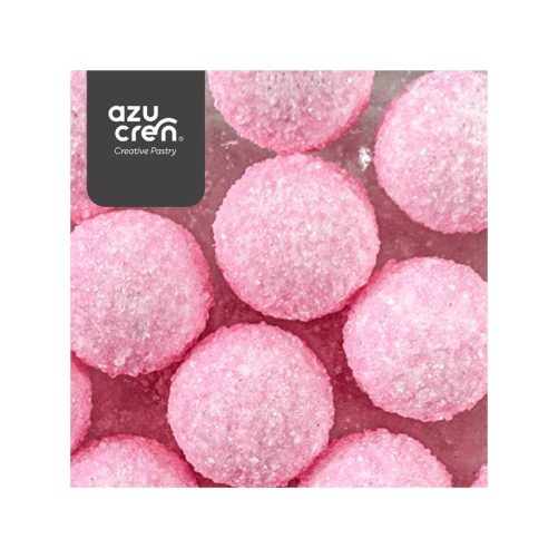 Bola Azúcar Rosa Bebé Glitter 60g Azucren - Imagen 2